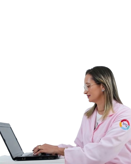 Viviane Rocha conduzindo uma sessão de terapia online